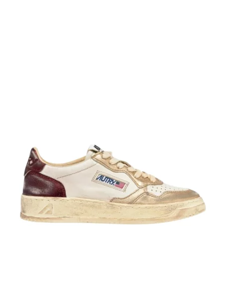 Sneakersy Autry skórzane beżowe