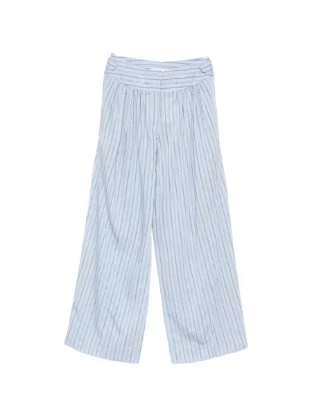 Pantaloni Iro cu dungi albastru