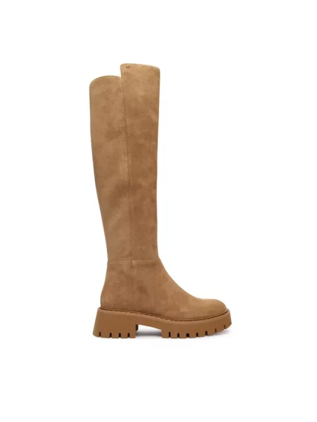 MICHAEL Michael Kors Cizme Asher deschis maro