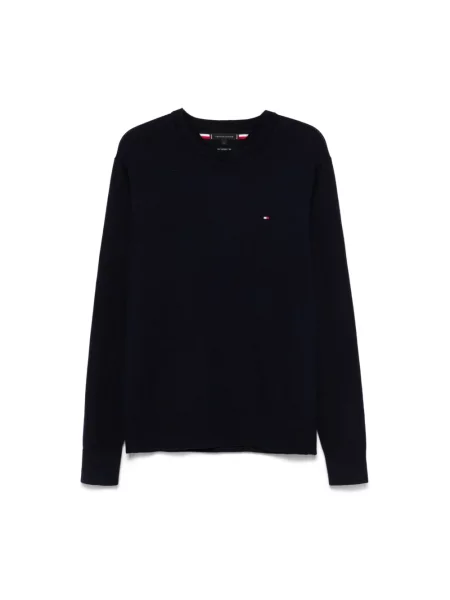 Tommy Hilfiger Sweter Granatowy niebieski