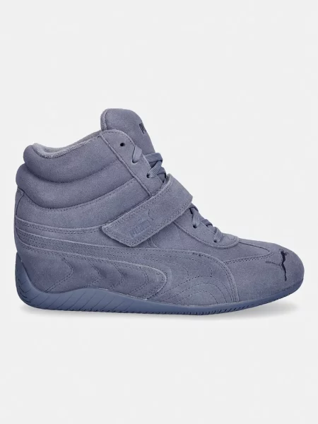 Puma Speedcat Wedge superge iz semiša siva