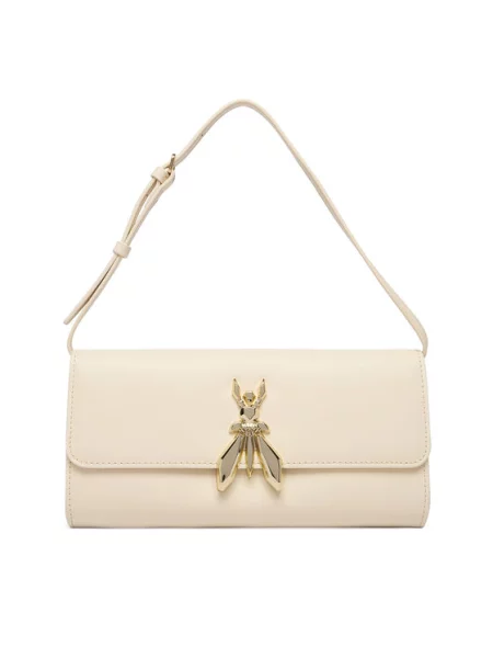 Ročna torba Patrizia Pepe Écru