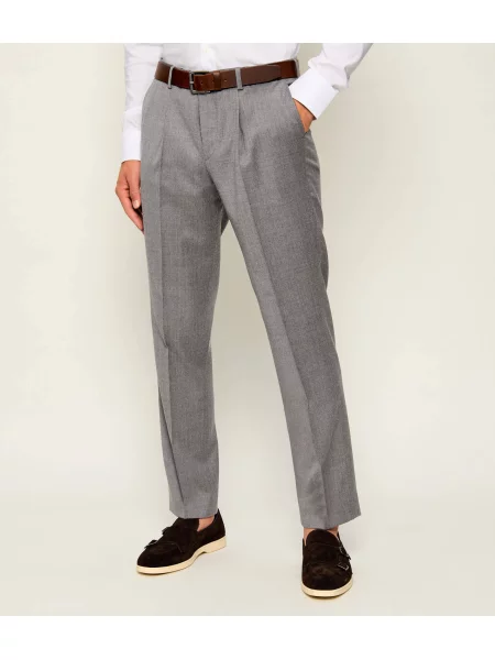 Sand Copenhagen De lână pantaloni chino Mark N gri