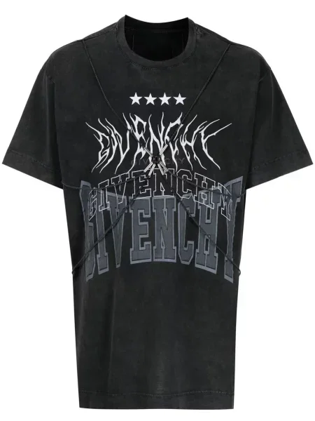 Tricou Givenchy cu autograf gri