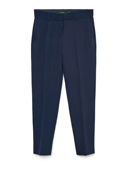 VERO MODA Pantaloni cu dungă VMGLORIA bleumarin