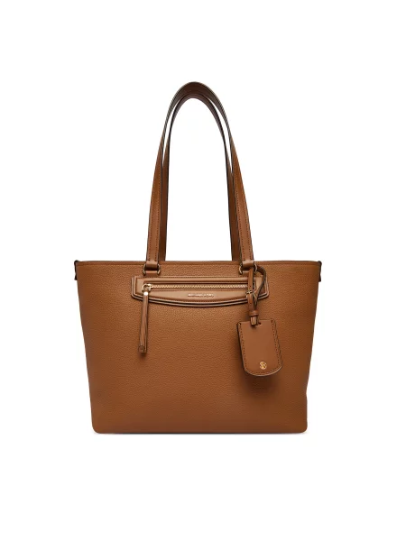 Ročna torba MICHAEL Michael Kors Jet Set rjava
