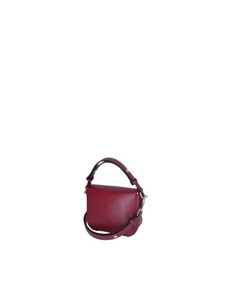 Torebka Love Moschino skórzana czerwona