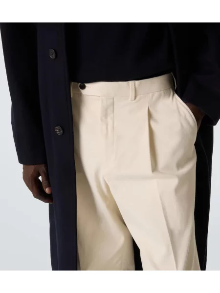 Pantaloni Saman Amel alb