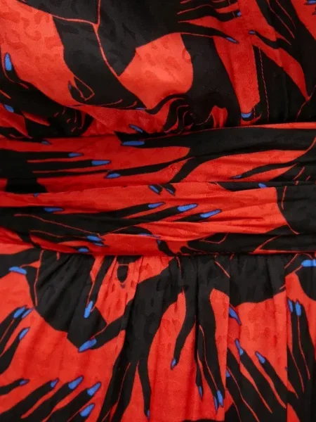 Костюм миди рокля Dvf Diane Von Furstenberg до коляното