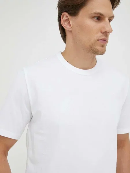 Тениска Marc O'Polo бяло с изчистен дизайн