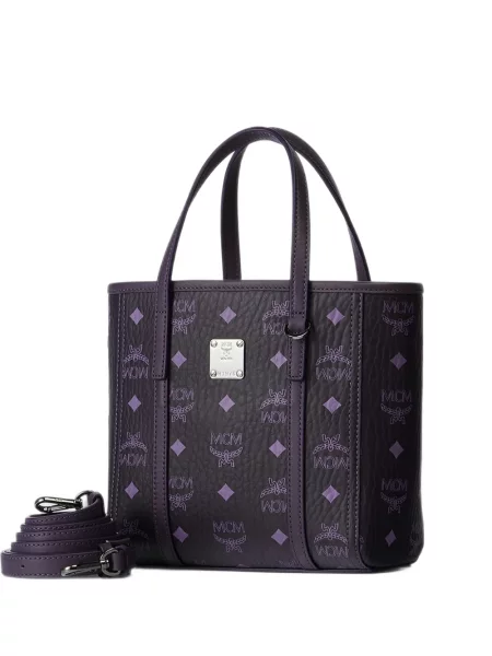 Geantă shopper Mcm violet