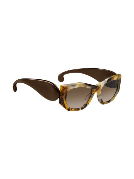 Ochelari de soare Etro cu model paisley maro