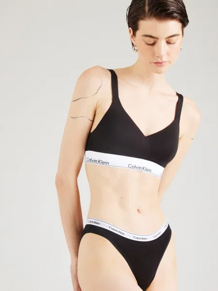 Calvin Klein Underwear Podprsenka / biela čierna