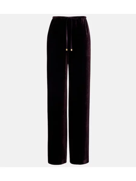Pantaloni Agnona de catifea
