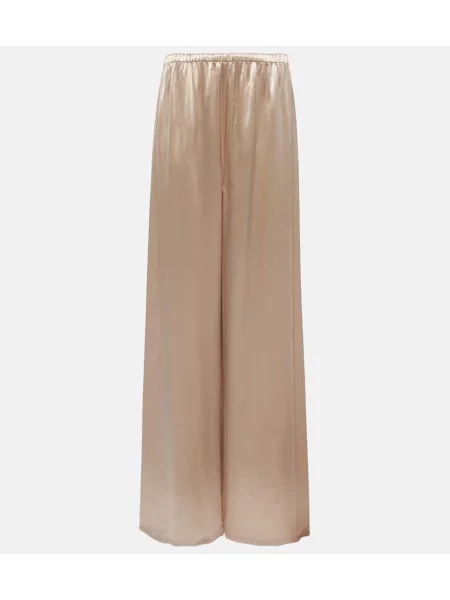 Pantaloni Ferragamo din satin