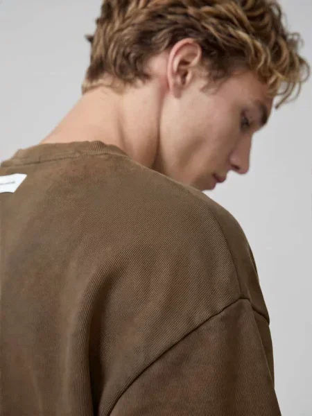 Bluza z rękawami z haftem model ONA' Don't Waste Culture