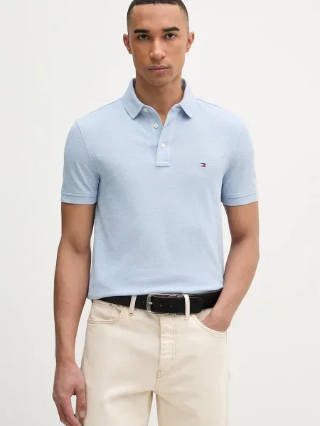 Tricou polo Tommy Hilfiger albastru