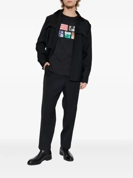 Tricou Ps Paul Smith cu imagine negru