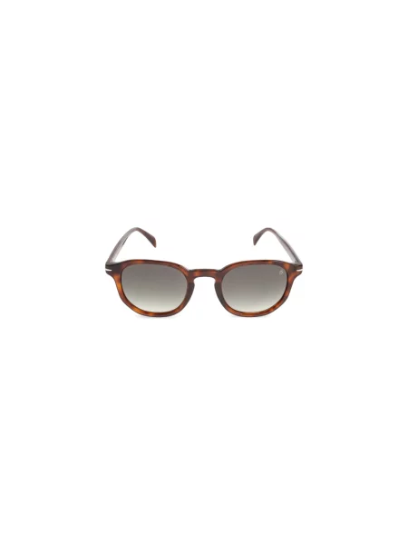 Okulary przeciwsłoneczne Eyewear By David Beckham brązowe