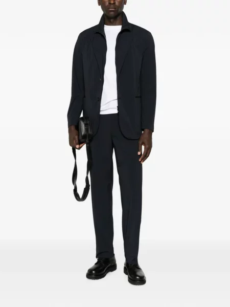 Pantaloni Emporio Armani albastru