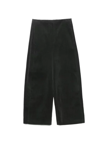Pantaloni Bimba Y Lola de catifea cord negru
