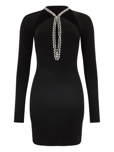 Rochie mini Roberto Cavalli de costum negru