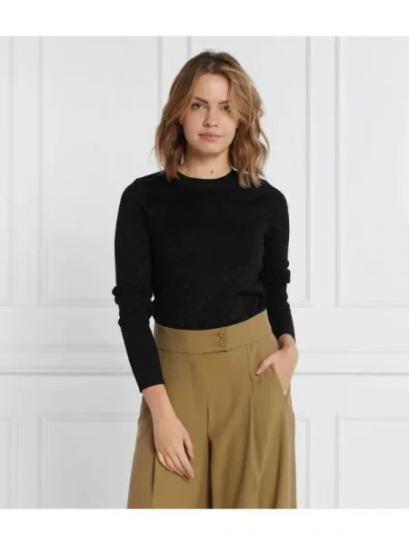 BOSS BLACK Pulover Furkina negru