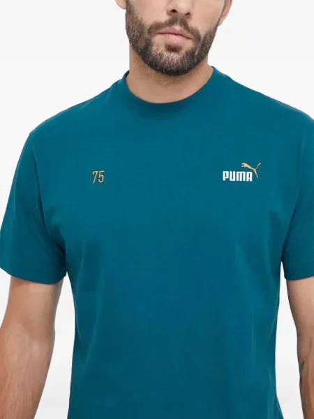 Tricou Puma cu broderie albastru