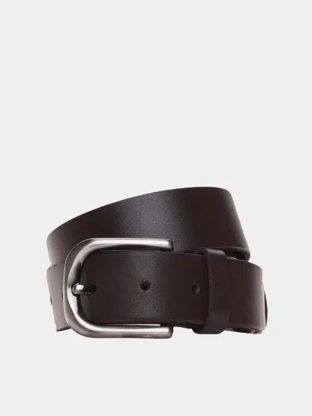 Кожаный ремень Borsa Leather коричневый