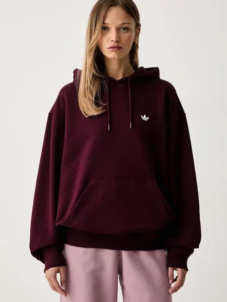 BLUZA Z KAPTUREM ESSENTIALS OVERSIZED FLEECE