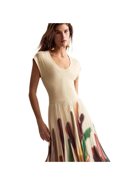 Rochie Desigual bej