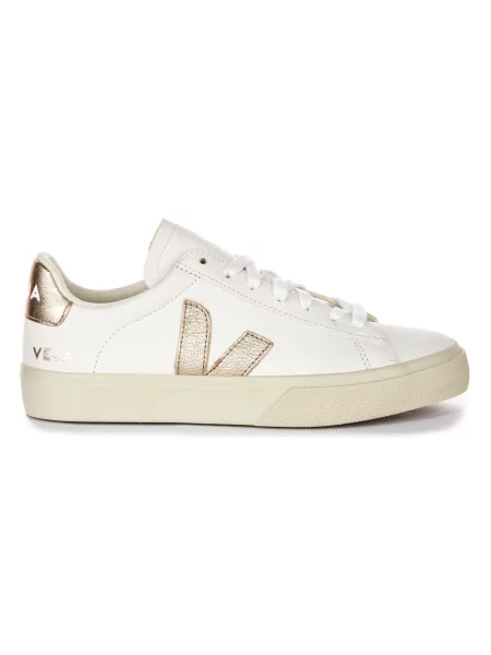 Sneakersy Veja Campo skórzane białe