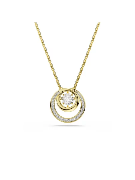 Swarovski naszyjnik HYPERBOLA żółty
