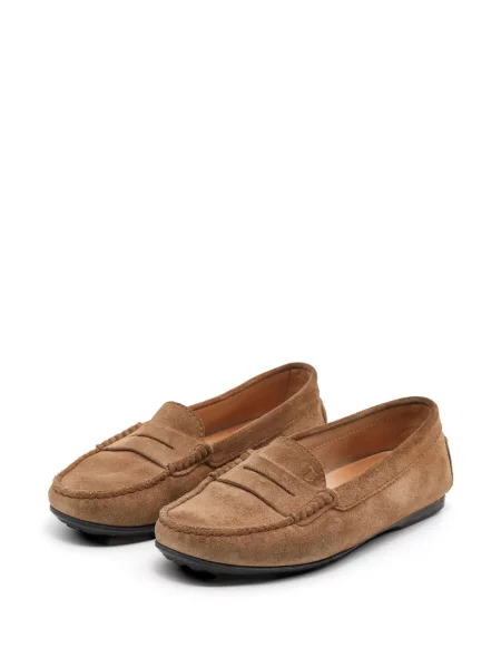 Szarvasbőr retro loafer Tod's barna