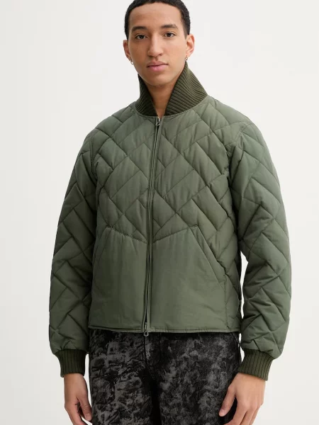 Kenzo geacă de puf verde