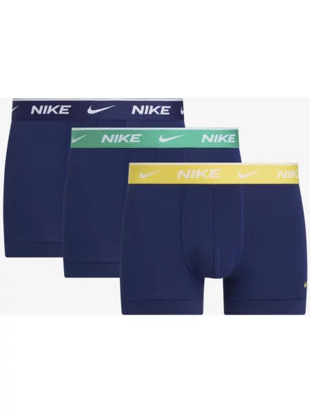 Bokserki Nike Trunk żółty zielony 3 sztuki S niebieski