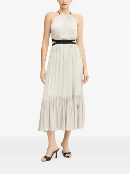 Rochie midi Morgan până la genunchi de costum gri