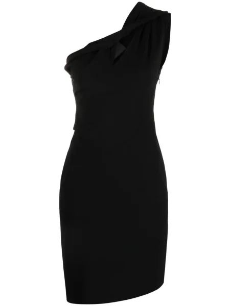 Rochie mini Givenchy cu un umăr gol de costum negru