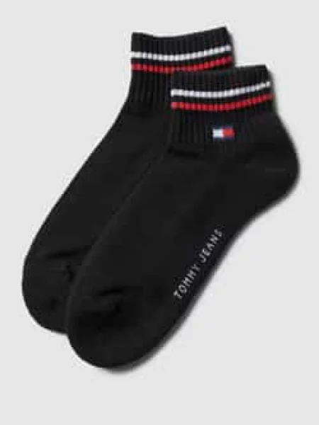 Skarpety krótkie Tommy Hilfiger czarne