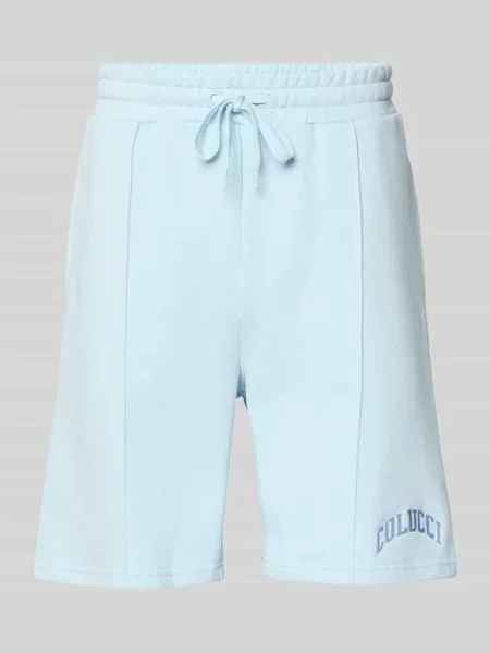 Szorty o kroju regular fit z tunelem Colucci
