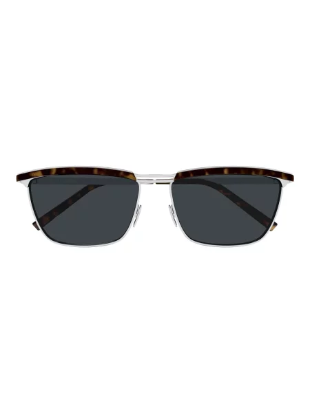 Okulary przeciwsłoneczne Saint Laurent brązowe