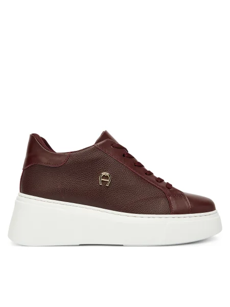 Sneakersy Aigner bordová