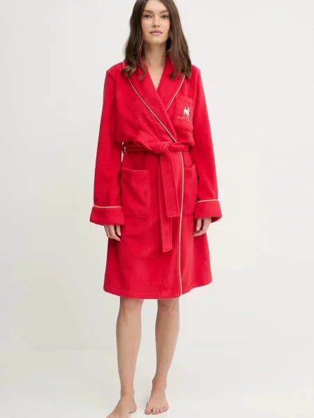 Халат Lauren Ralph Lauren червено