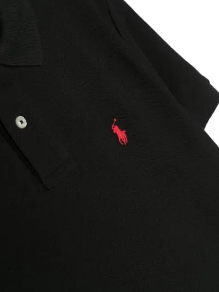 Koszulka polo dziecięca Polo Ralph Lauren czarna