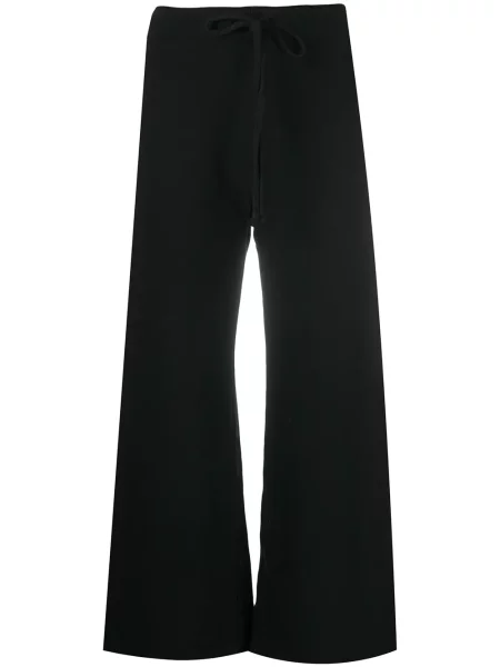 Pantaloni Nili Lotan alergare cu cordon negru