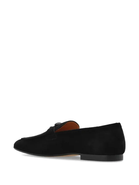 Pantofi loafer Tod's din piele de căprioară negru