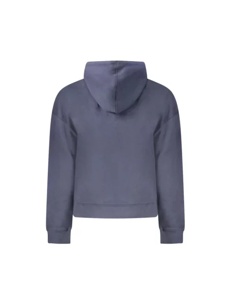 Bluza z kapturem Pepe Jeans niebieska