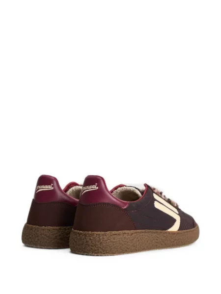 Μπουκλέ sneakers Puraai καφέ