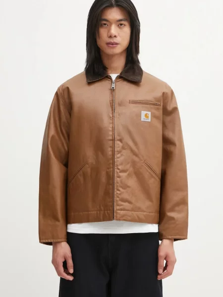 Carhartt WIP jachetă de OG Dean Jacket de tranziție maro