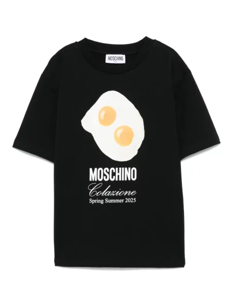 Koszulka dziecięca Moschino czarna